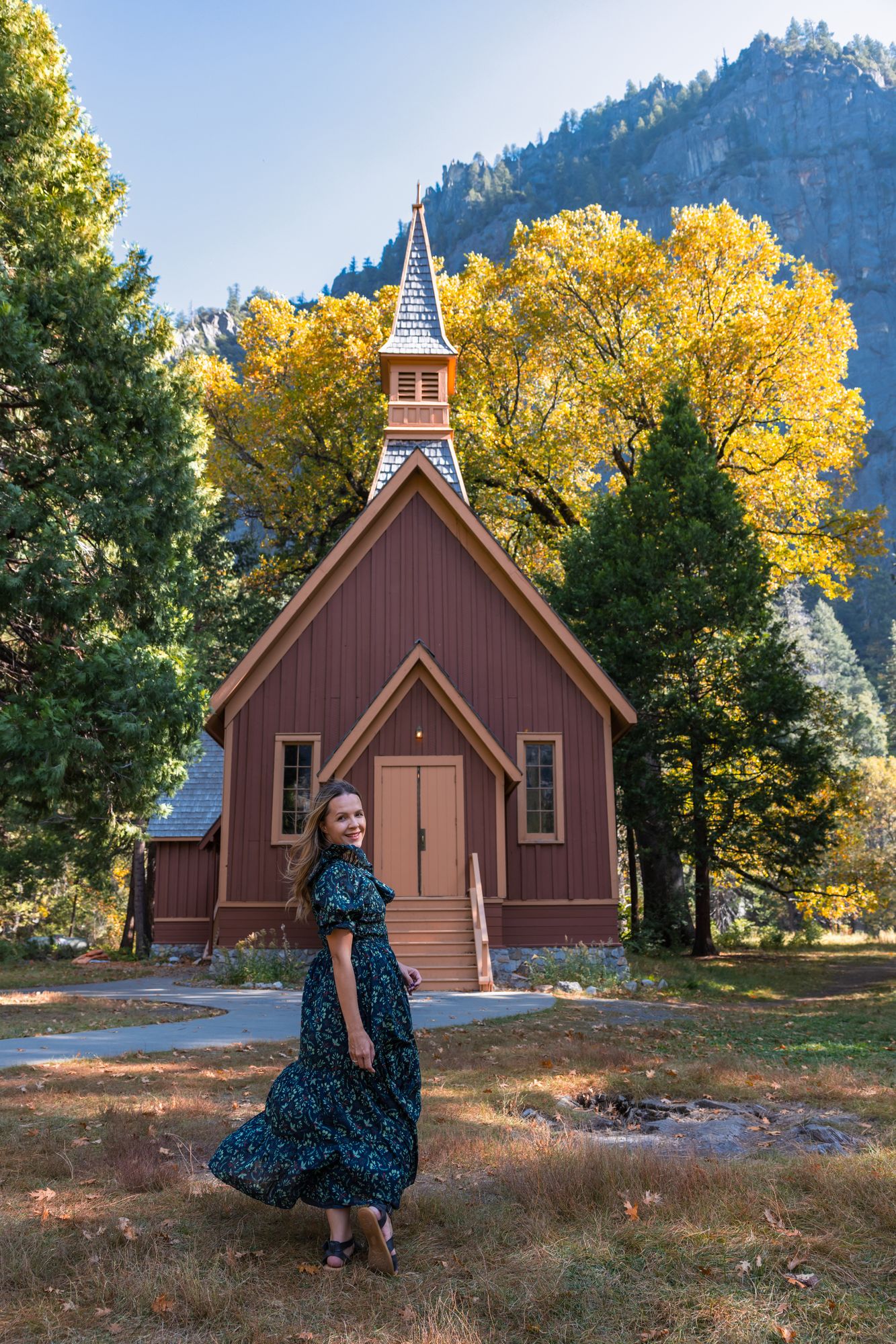 Yosemite Valley Chapel (fall)