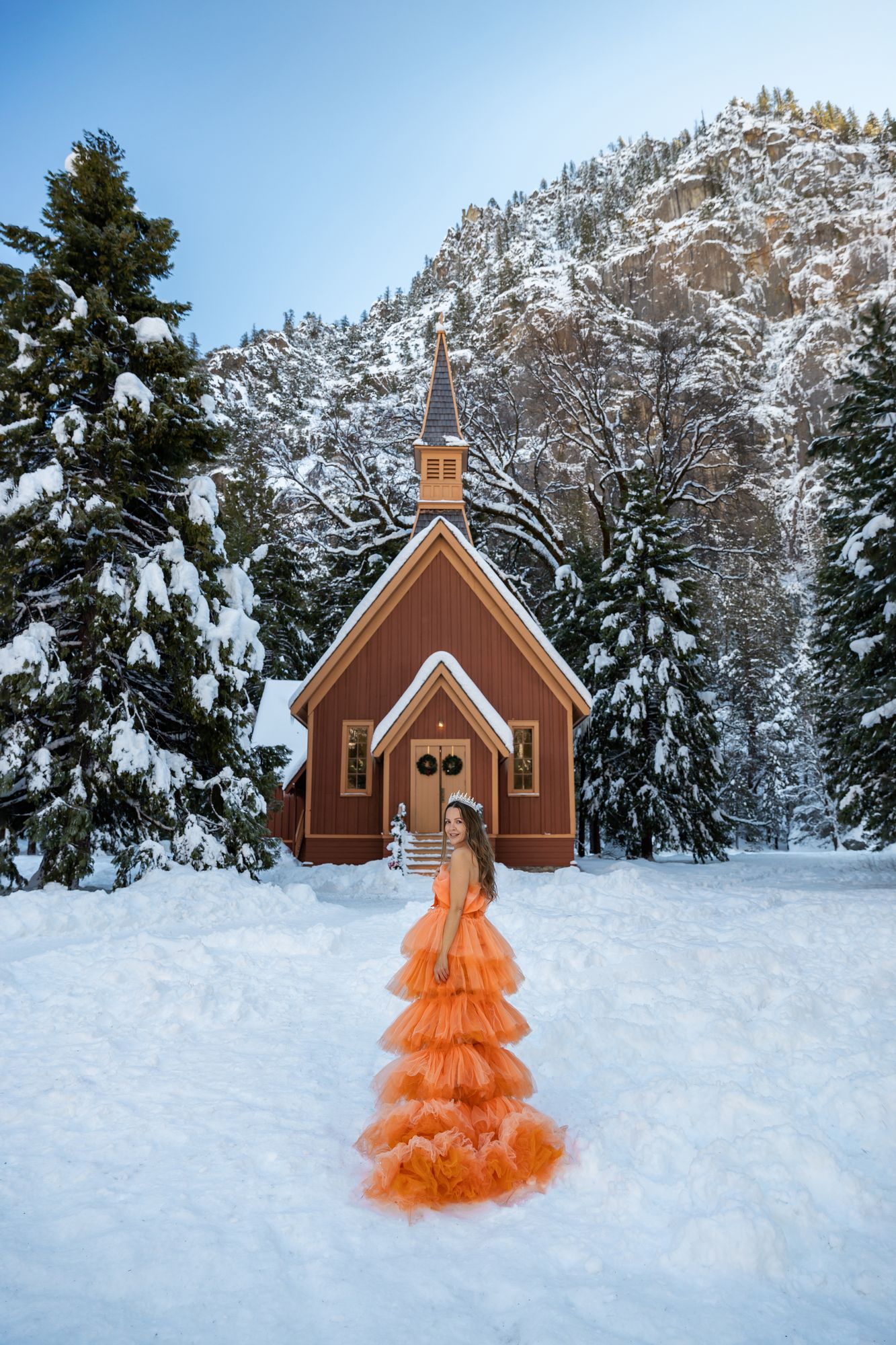 Yosemite Valley Chapel (winter) 2