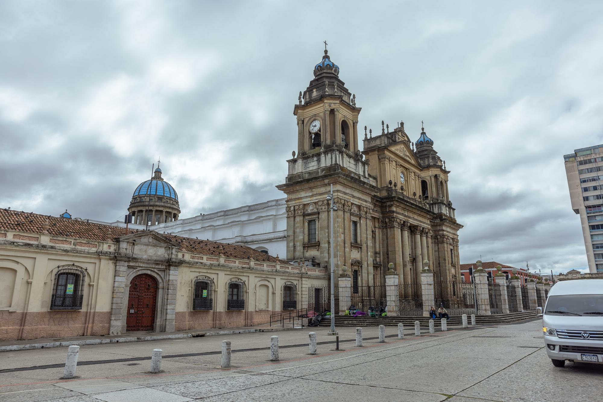 Metropolitan Cathedral – Guatemala City The Metropolitan Cathedral in Guatemala City from the side.