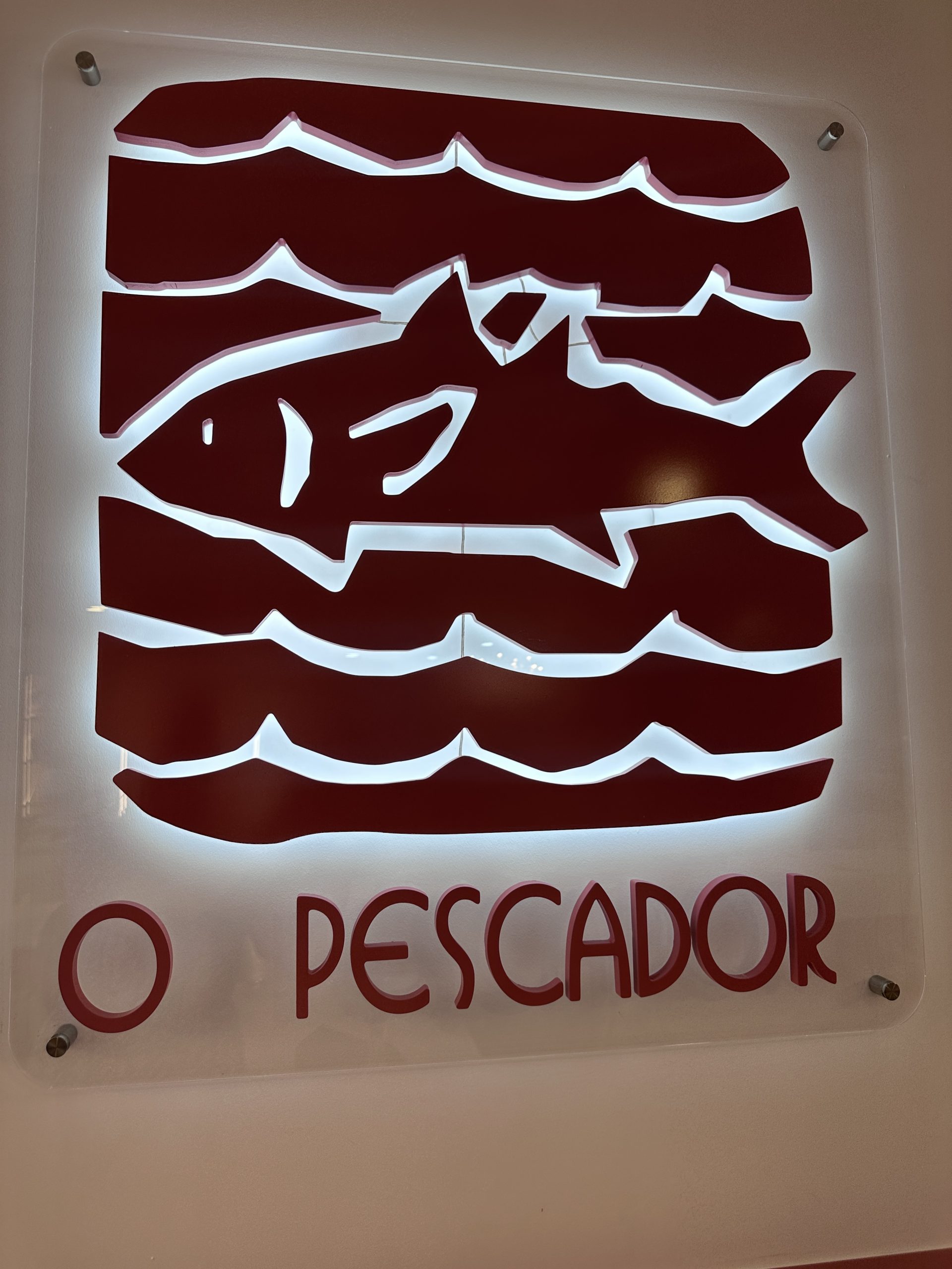 O Pescador Sign